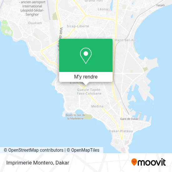 Imprimerie Montero plan