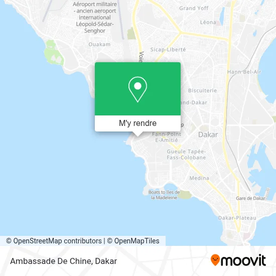 Ambassade De Chine plan