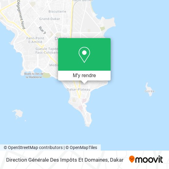 Direction Générale Des Impôts Et Domaines plan