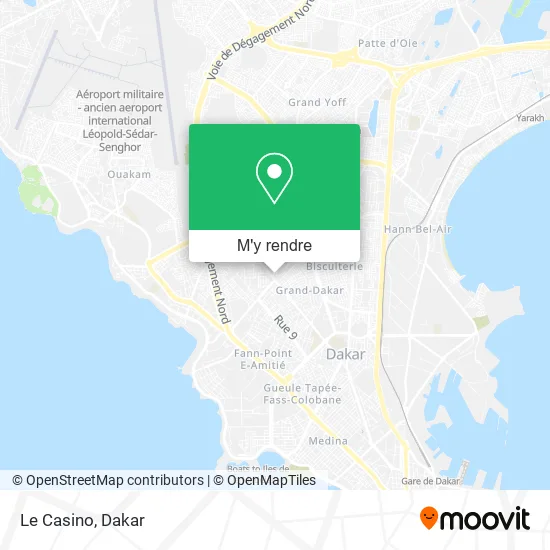 Le Casino plan