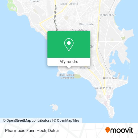Pharmacie Fann Hock plan