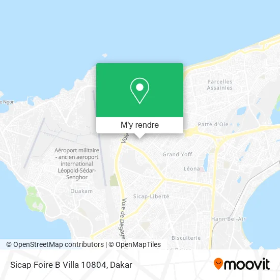 Sicap Foire B Villa 10804 plan