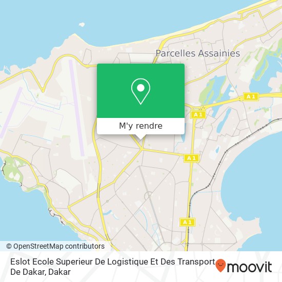 Eslot Ecole Superieur De Logistique Et Des Transport De Dakar plan