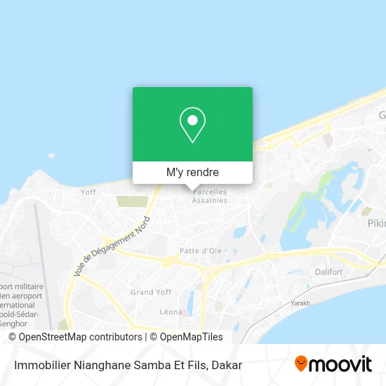 Immobilier Nianghane Samba Et Fils plan