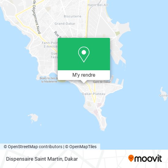 Dispensaire Saint Martin plan