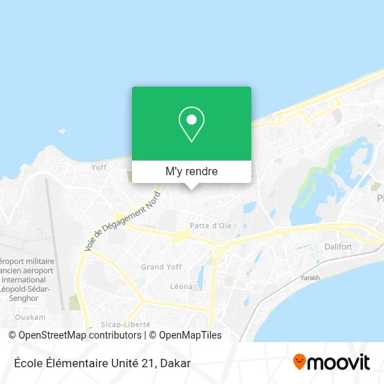 École Élémentaire Unité 21 plan