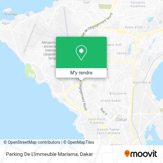 Parking De L'Immeuble Mariama plan