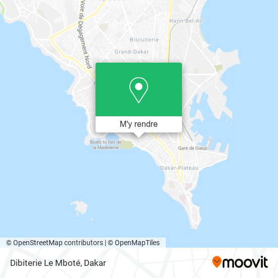 Dibiterie Le Mboté plan