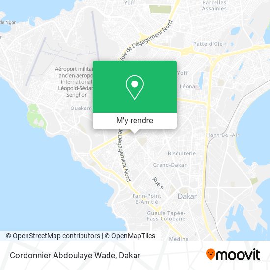 Cordonnier Abdoulaye Wade plan