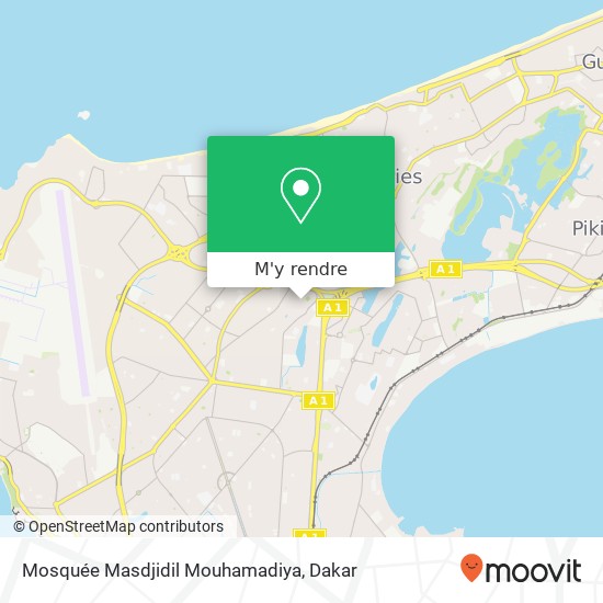Mosquée Masdjidil Mouhamadiya plan