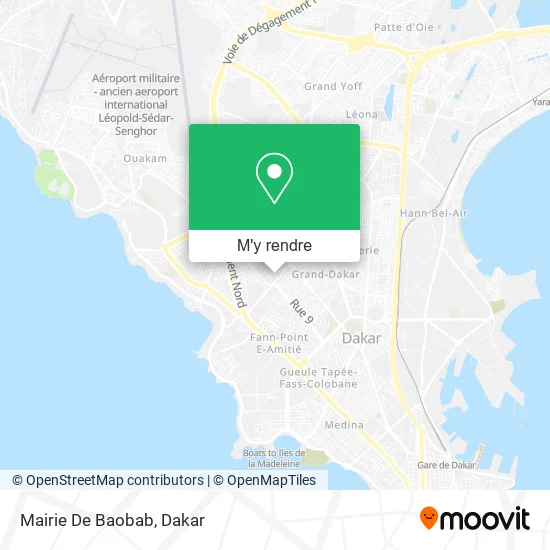 Mairie De Baobab plan