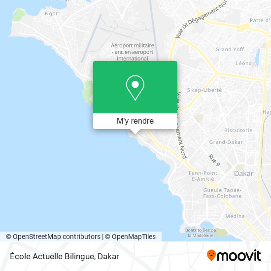 École Actuelle Bilingue plan