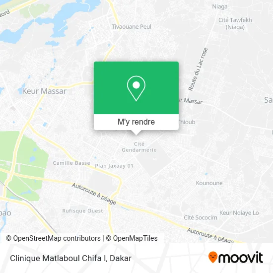 Clinique Matlaboul Chifa I plan