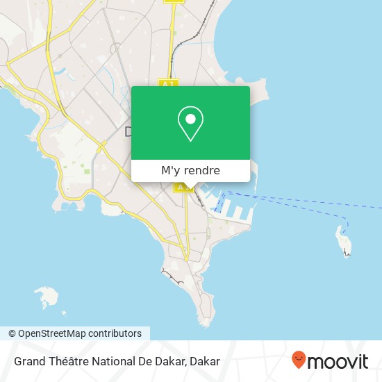 Grand Théâtre National De Dakar plan