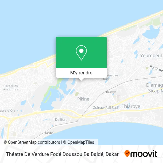 Théatre De Verdure Fodé Doussou Ba Baldé plan