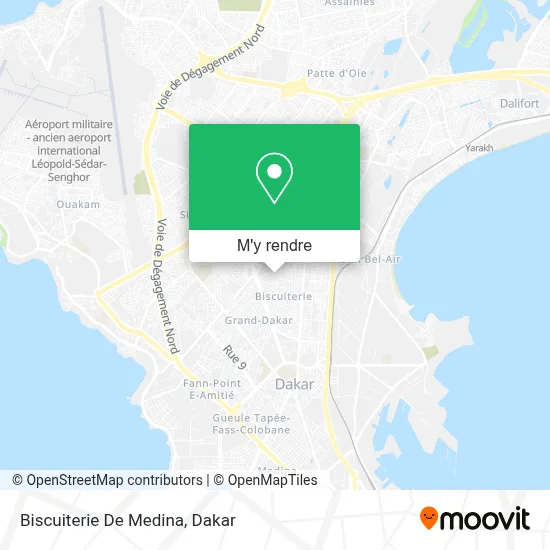 Biscuiterie De Medina plan