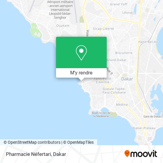 Pharmacie Néfertari plan