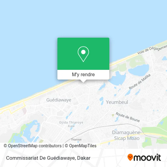 Commissariat De Guédiawaye plan