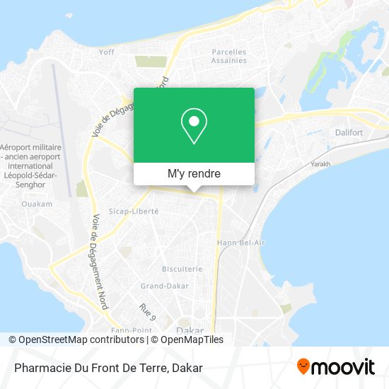 Pharmacie Du Front De Terre plan