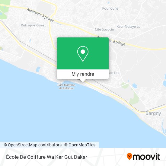 École De Coiffure Wa Ker Gui plan