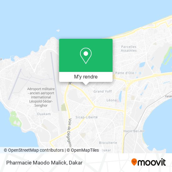 Pharmacie Maodo Malick plan