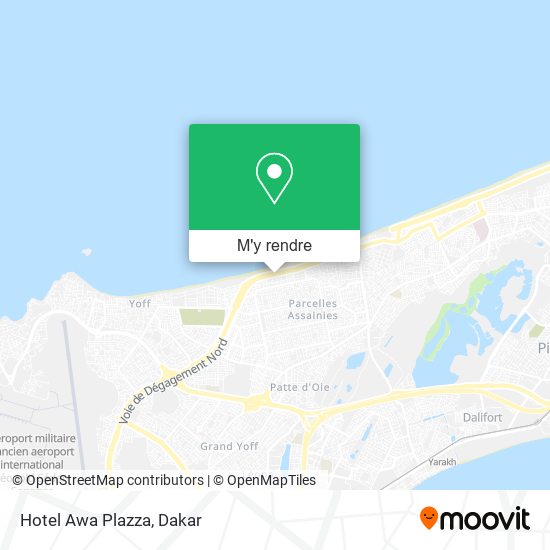 Hotel Awa Plazza plan