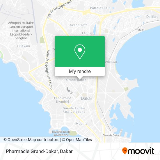 Pharmacie Grand-Dakar plan