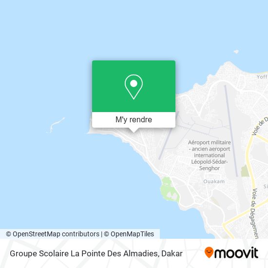 Groupe Scolaire La Pointe Des Almadies plan