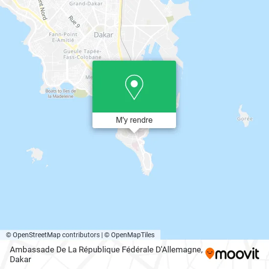 Ambassade De La République Fédérale D'Allemagne plan