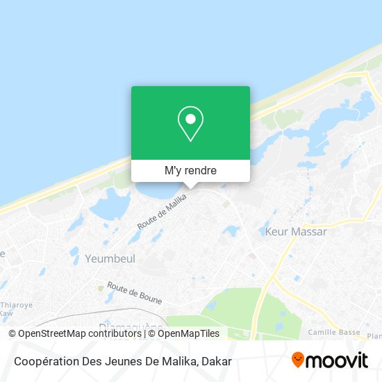 Coopération Des Jeunes De Malika plan