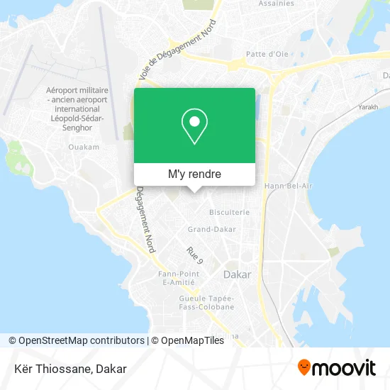 Kër Thiossane plan