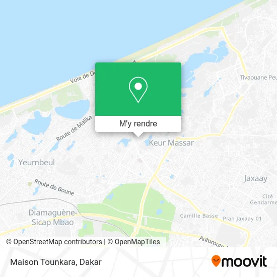 Maison Tounkara plan