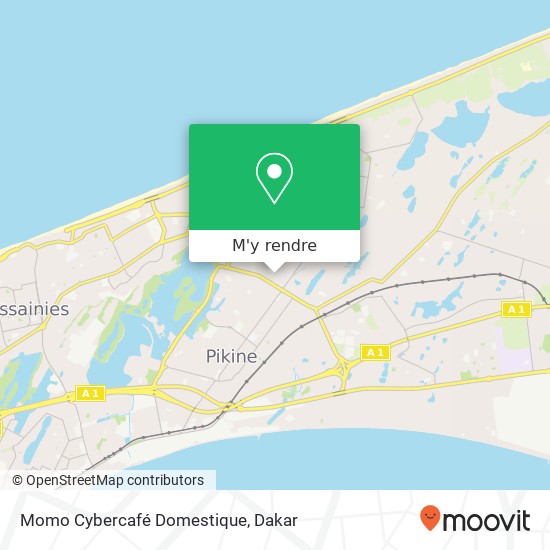 Momo Cybercafé Domestique plan