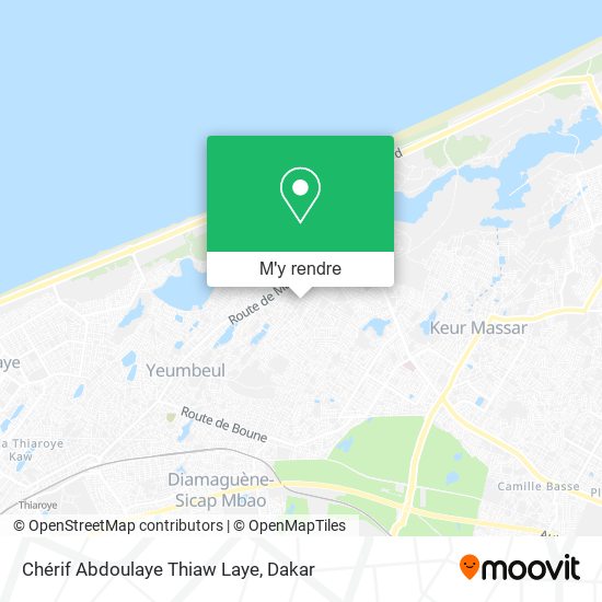 Chérif Abdoulaye Thiaw Laye plan