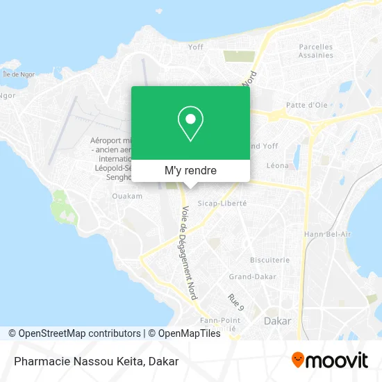 Pharmacie Nassou Keita plan