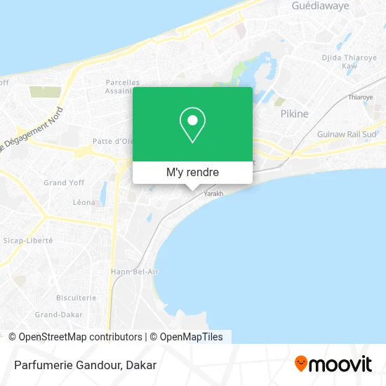 Parfumerie Gandour plan