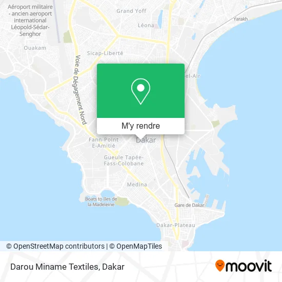 Darou Miname Textiles plan