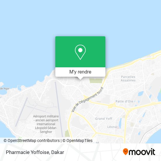 Pharmacie Yoffoise plan