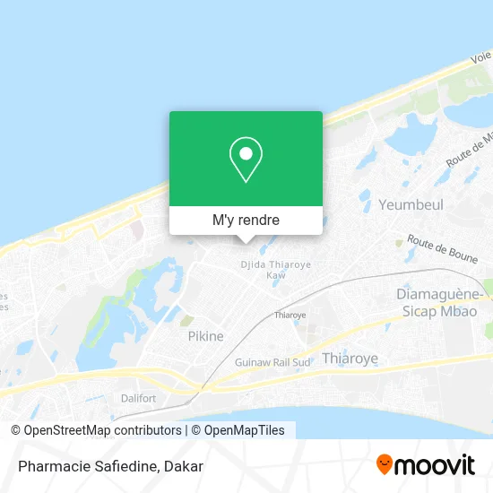 Pharmacie Safiedine plan