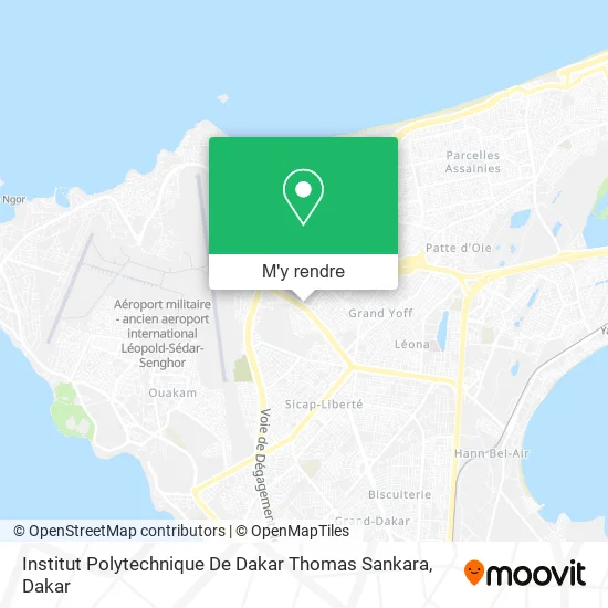 Institut Polytechnique De Dakar Thomas Sankara plan