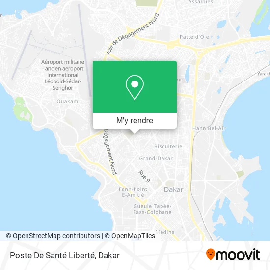 Poste De Santé Liberté plan