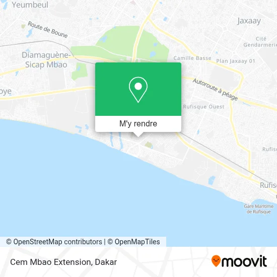 Cem Mbao Extension plan