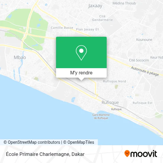 École Primaire Charlemagne plan