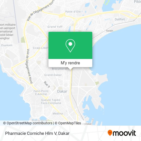 Pharmacie Corniche Hlm V plan