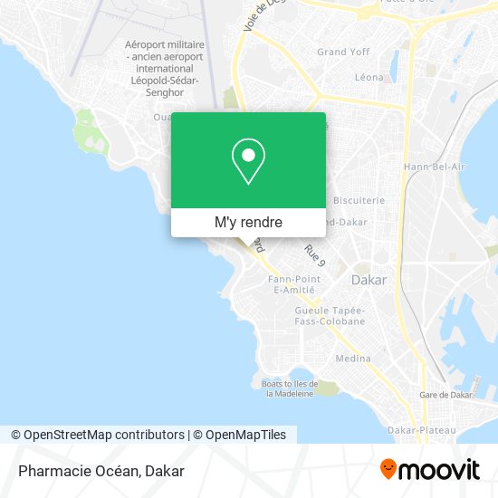 Pharmacie Océan plan