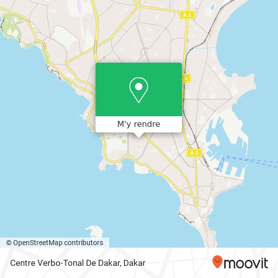 Centre Verbo-Tonal De Dakar plan