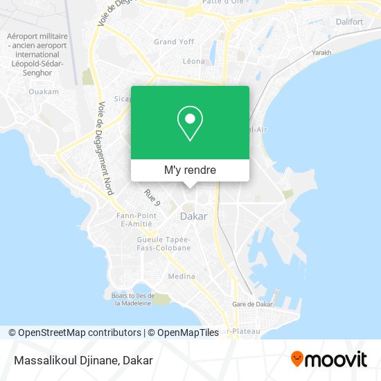 Massalikoul Djinane plan