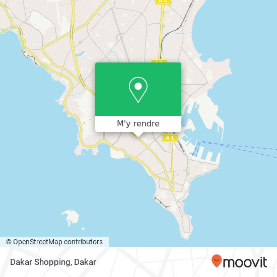 Dakar Shopping plan