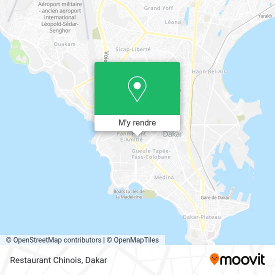 Restaurant Chinois plan