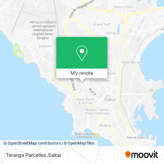 Teranga Parcelles plan